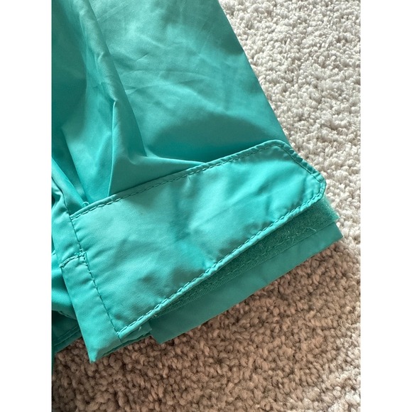 Columbia Jacket Womens Medium Green Windbreaker Outdoor Zip Hiking - Picture 7 of 7